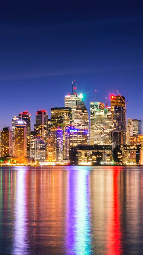 toronto skyline  wallpaper skyscrapers canada