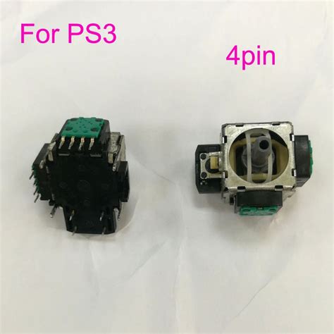 10pcs For Playstation 3 Ps3 Controller Replacement 3d Analog Joystick