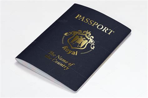 passport mockup product mockups  creative market