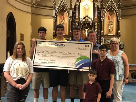 mary meier catholic education fund awards tuition scholarships carbon