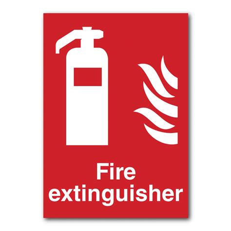 fire safety equipment signs fire extinguisher sign