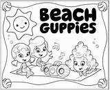 Coloring Bubble Guppies Pages Printable Picnic Molly Print Guppy Table Color Colouring Getcolorings Oona Birthday Printables Sheets Everfreecoloring Kids sketch template