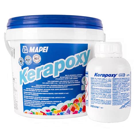 Mapei Kerapoxy Epoxy Resin Grout For Tiles 2k 5 Kg Sienna No 145