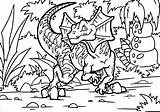 Dilophosaurus Colorare Dilofosaurio Kleurende Dinosauro Grappige Dinosaurus Beeldverhaal Kleurend Vectorillustratie Cartone Colorazione Animato Preistorica sketch template