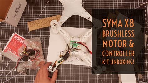 video drone syma  brushless motor  controler upgrade kit
