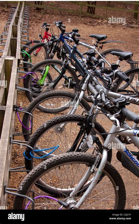 bikes  special bike park centerparcs sherwood forest stock photo alamy