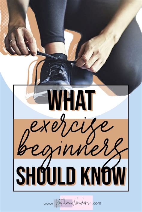 exercise beginners   kathleen wonders