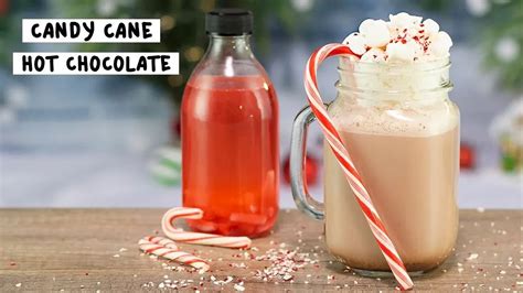 Candy Cane Hot Chocolate Cocktail Recipe