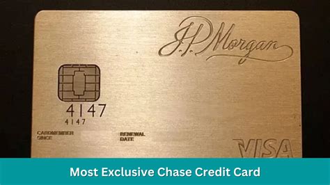 exclusive chase credit card