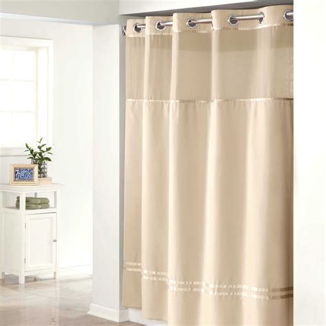 Hookless Fabric Shower Curtain Liner Curtain Ideas