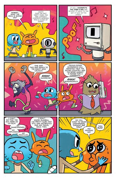 comiclist previews amazing world of gumball adventures in