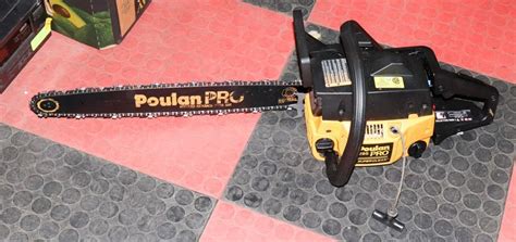 poulan pro   chainsaw kastner auctions