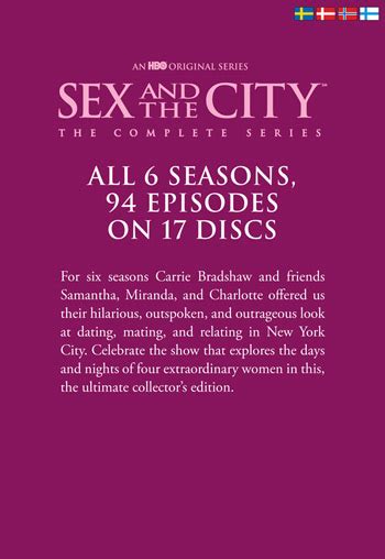 Sex And The City Complete Series 1 6 17 Dvd Film