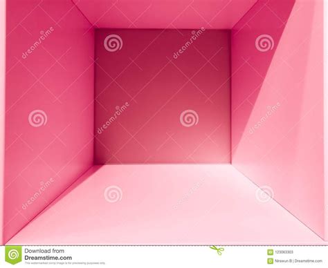 empty pink gradient room space interior  design  decoration