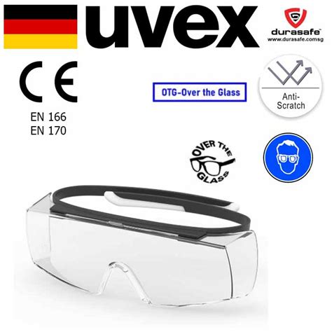 uvex 9169260 super otg spectacles durasafe shop