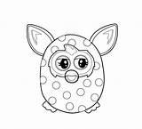 Furby Kolorowanka Maskotka Druku Kleurplaat Cabra Maskotki Tylko Wydrukuj Malowankę Drukowanka Odwiedź Kolory Kredek sketch template