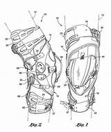 Patents Brace Knee sketch template