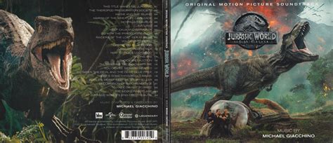 Soundtrack Covers Jurassic World Fallen Kingdom Michael Giacchino