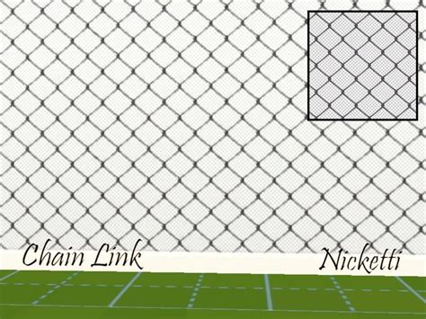 nickettis chain link fence