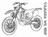 Motorbike Bmx Adults Mighty Yescoloring Motocross Crayons Yer Printmania sketch template