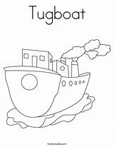 Coloring Boat Tugboat Pages Kids Preschool Sink Float Print Tug Color Twistynoodle Printable Raft Boats Noodle Built Tracing California Usa sketch template
