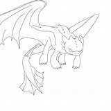 Toothless Coloring Hiccup sketch template