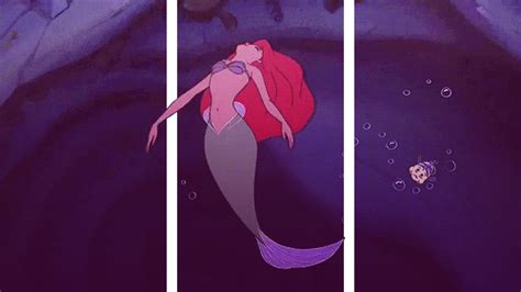 the little mermaid 3d via tumblr animated 874945