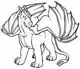 Dragon Coloring Pages Kids Cartoon Printable sketch template