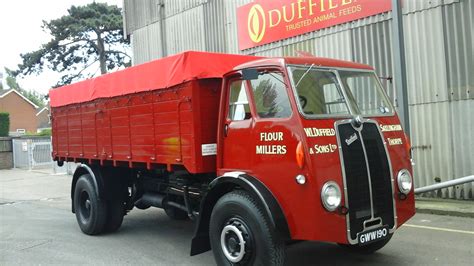 duffields animal feeds renovated vintage duffields lorry