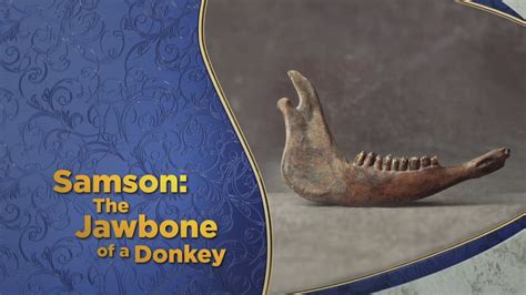 samson  jawbone   donkey  tbn trinity broadcasting network