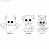 Beanie Boos Xcolorings 1280px sketch template