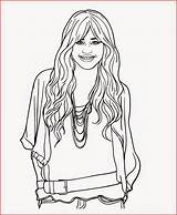 Miley Cyrus Coloring Pages Printable Filminspector Popular sketch template
