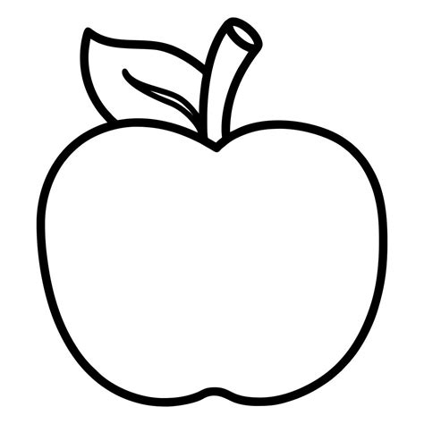 apple template preschool    printables printablee