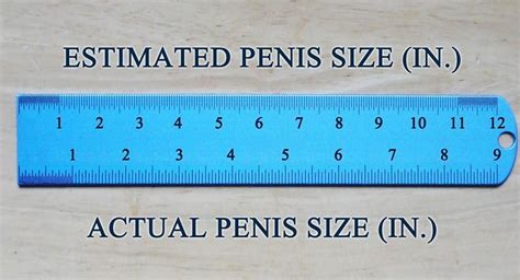 girls tend  exaggerate size heres  ruler  convert perceived