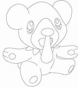 Pokemon Combee Cubchoo sketch template