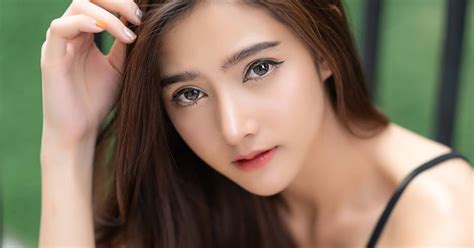 true pic thailand pretty girl aintoaon nantawong the pure beauty of