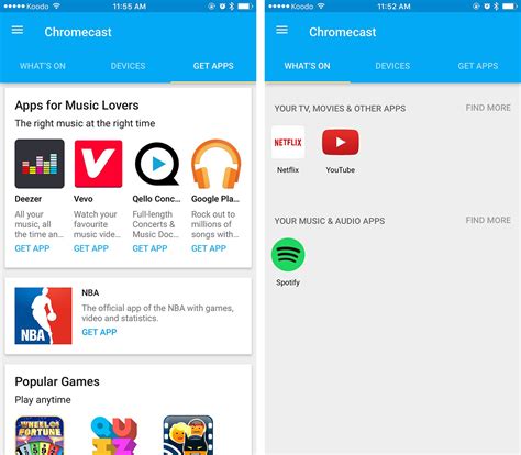 chromecasts ios app   ui revamp   recommendation features mobilesyrup