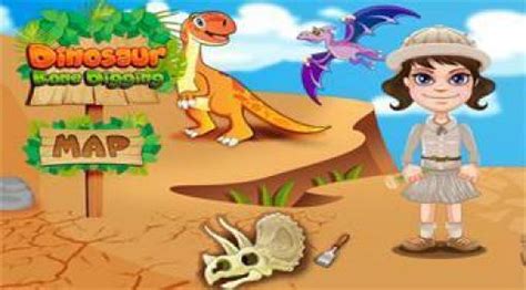 dinosaur bone digging  hra zdarma superhrycz