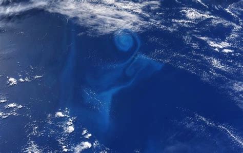 Astronaut Takes A Photo And Mysterious “whirlpool” Appears In The