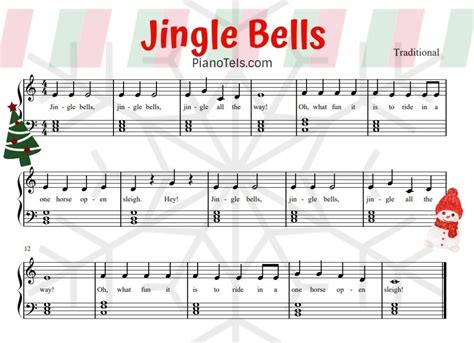 jingle bells simple piano