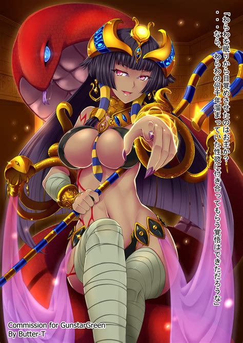 Pharaoh Monster Girl Encyclopedia Drawn By Butter T