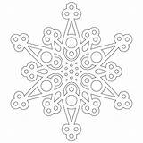 Snowflake Snowflakes Dozen Nieve Copos Cennet Donteatthepaste sketch template