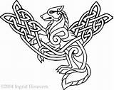 Celtic Norse Tattoo Fenrir Knots Tribal Deviantart Illahie Stickmuster Keltische Chiseled Pat Wikinger sketch template