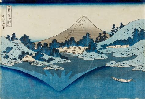 katsushika hokusai 1760 1849 edo period 19th century reflection