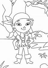 Pirate Coloring Girl Pirates Pages Neverland Izzy Color Young Jake Team Kidsplaycolor Printable Getcolorings Getdrawings Popular sketch template