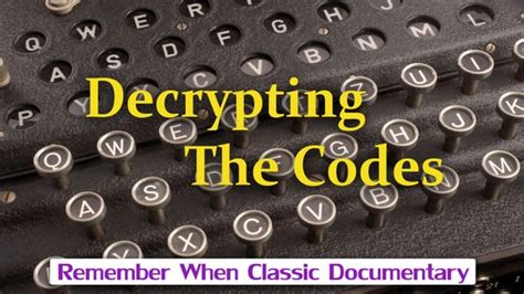 decrypting  codes season  radio times