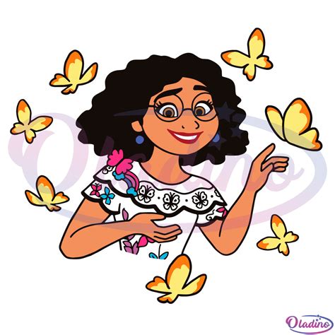 mirabel madrigal encanto svg digital file cartoon svg disney svg