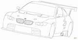 Bmw M3 Gtr E92 Coloring Pages Drawing Car Nissan Draw Skyline Line Race Cars Paper Original sketch template