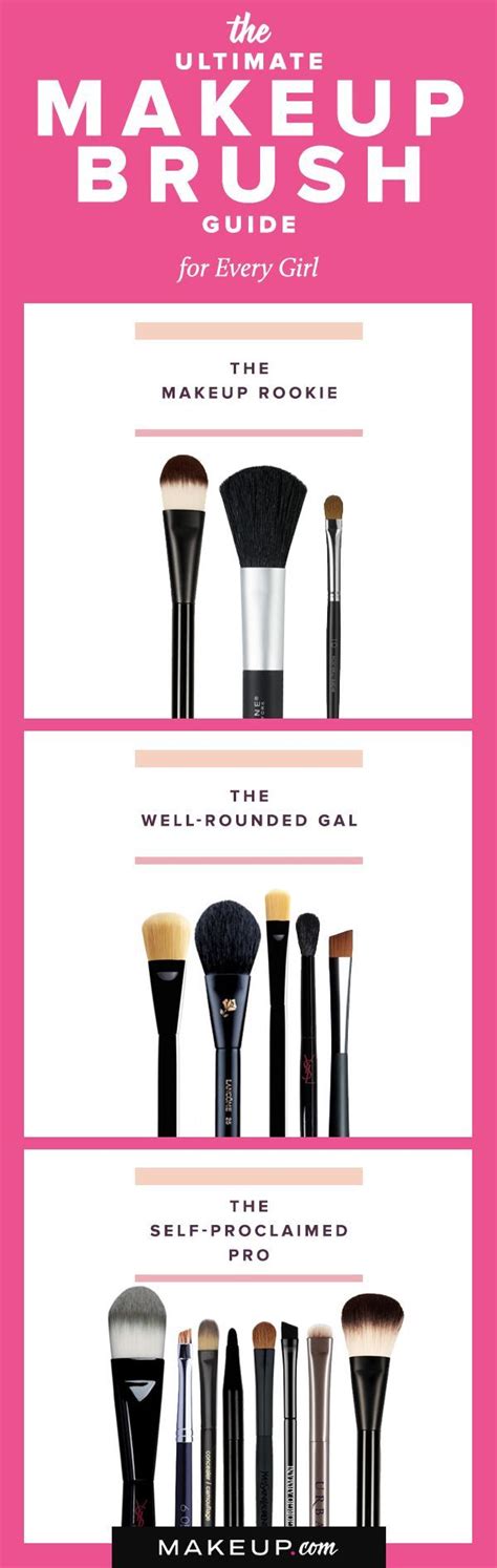 brush guide for beginners and professional artists makeup brushes