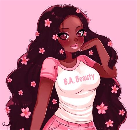 pin by ꧁𝑀𝑒𝑖꧂ on vtuber inspo black girl art drawings of black girls